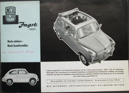 Heft broschüre nsu - broschüre,