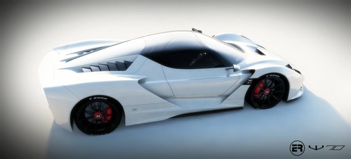 Supercar sportwagen projekt - supercar,