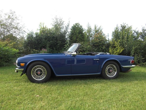 75er triumph tr6 neulack - triumph, &