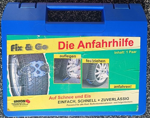 Union ketten die - ketten, anfahrhilfe