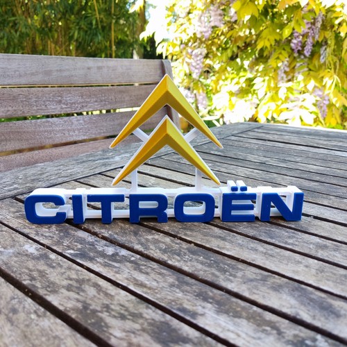 Citroën logo relief - 3d,